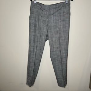Ankle Plaid Slacks